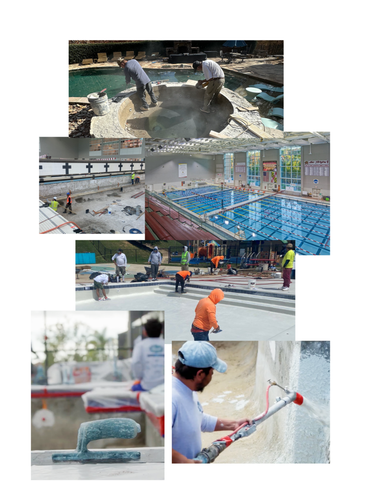 Pearl Pools before and after project photos